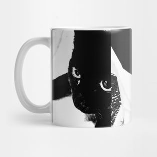 Ready to Pounce - Cute Black Kitten Mug